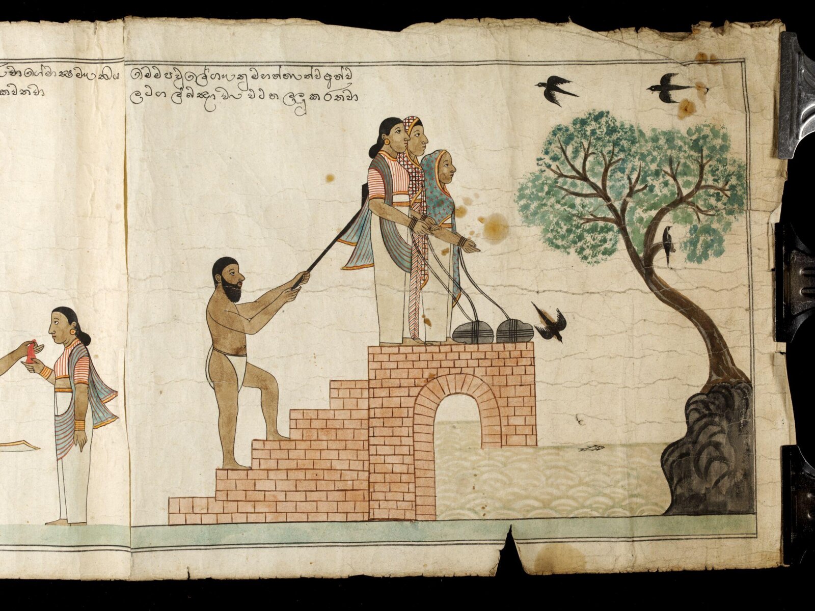 Scroll painting, ca. 1820
