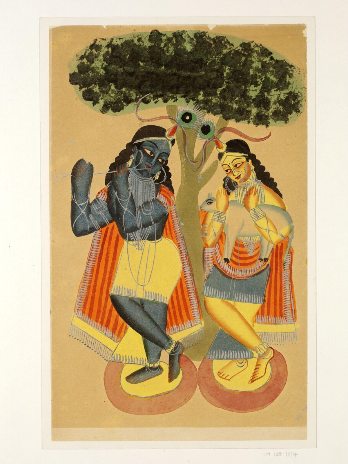 Krishna and Balarama, 1885-1930