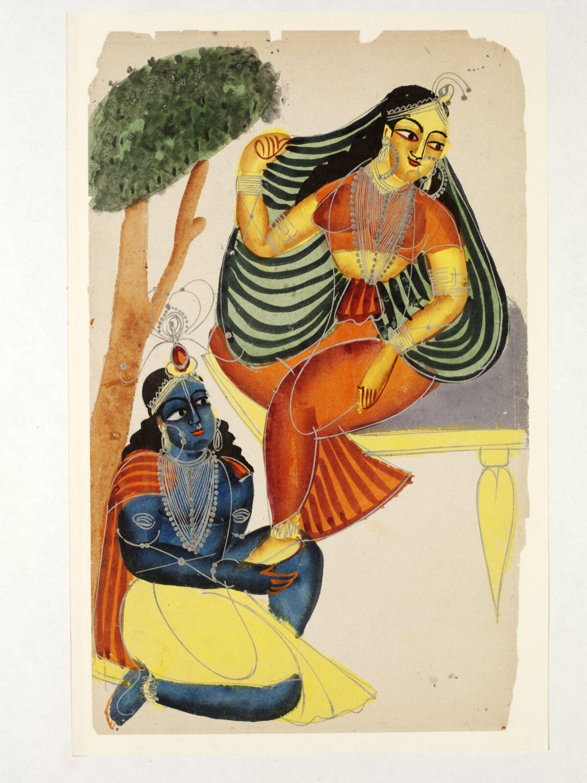 Krishna and Radha, ca. 1890