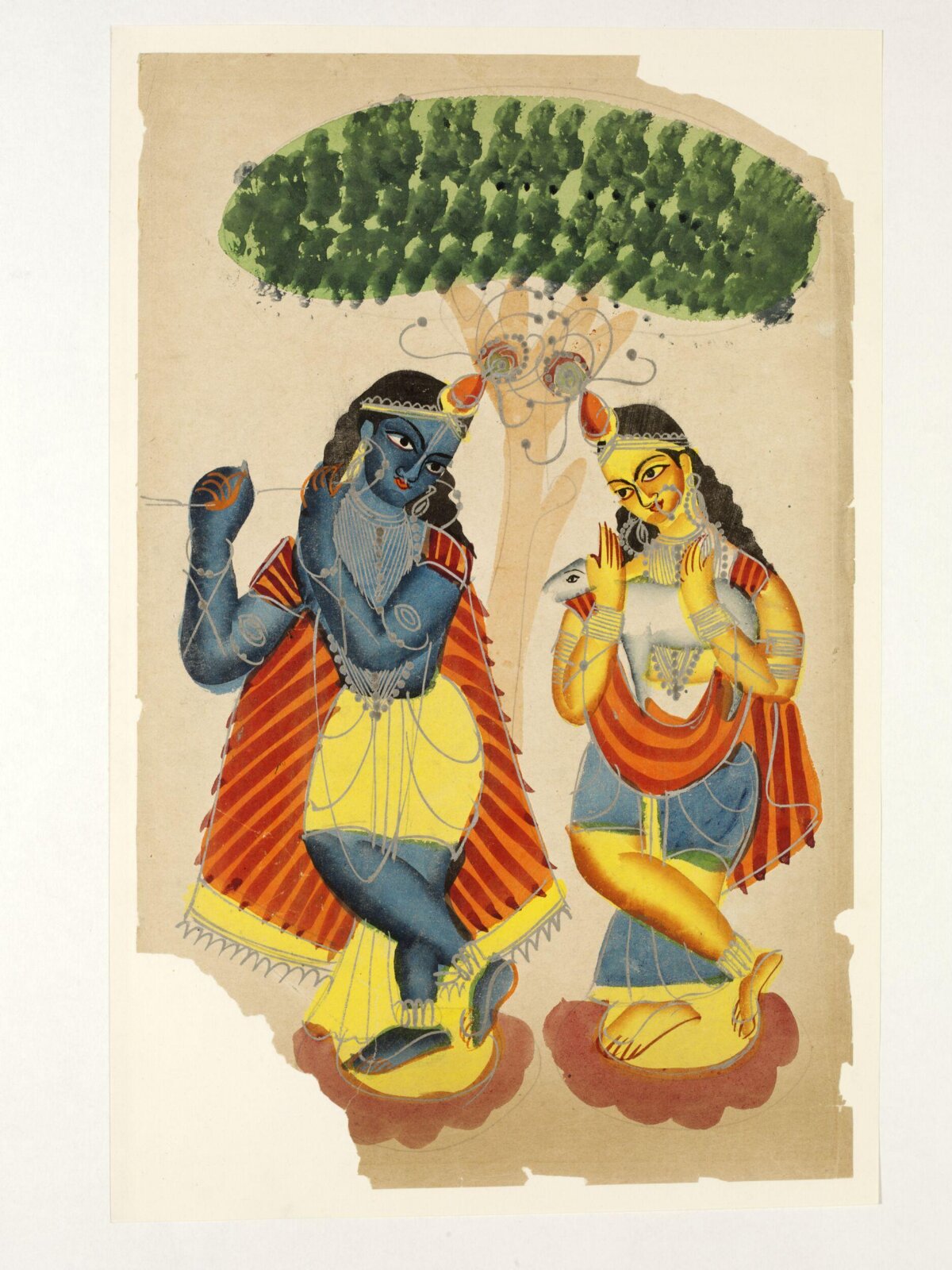 Krishna and Balarama, ca. 1890