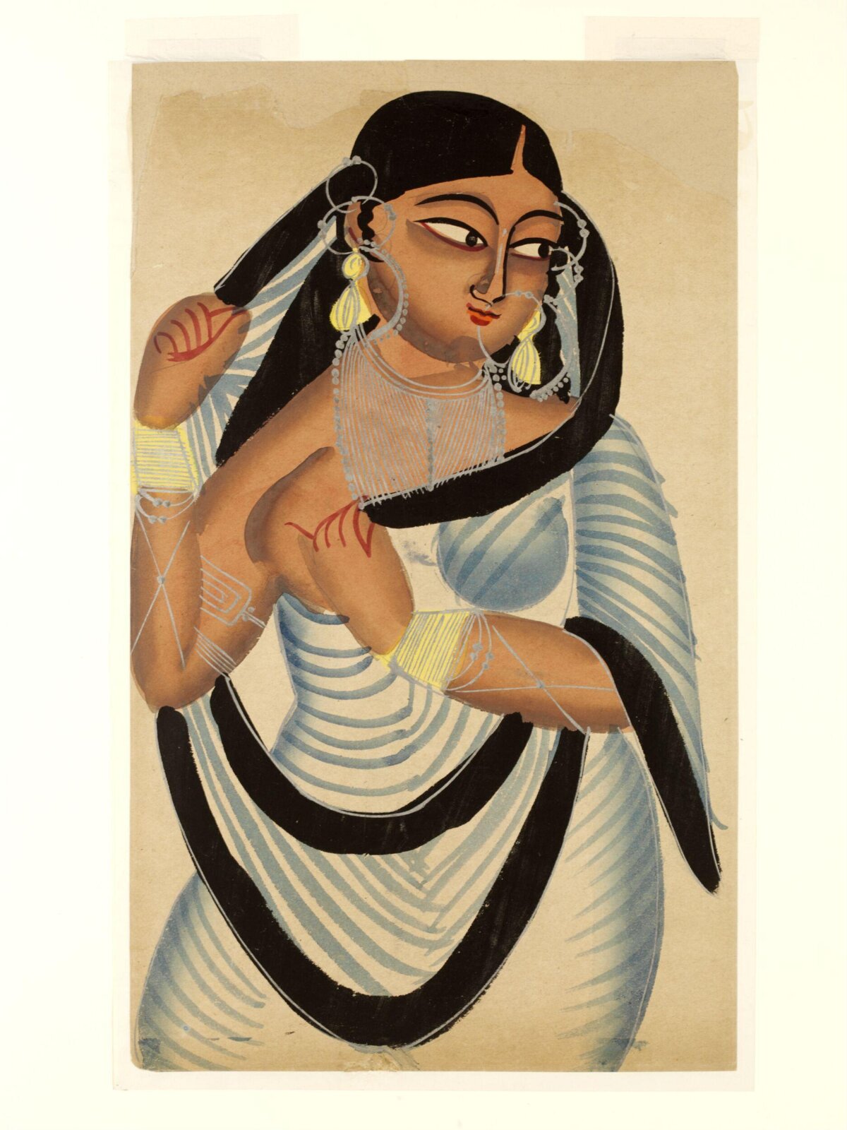 A Bengali courtesan, ca. 1890