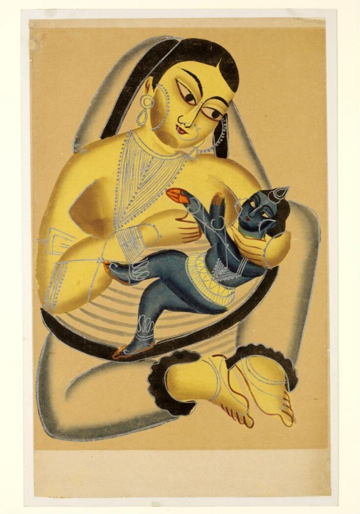 Yasoda and Krishna top image