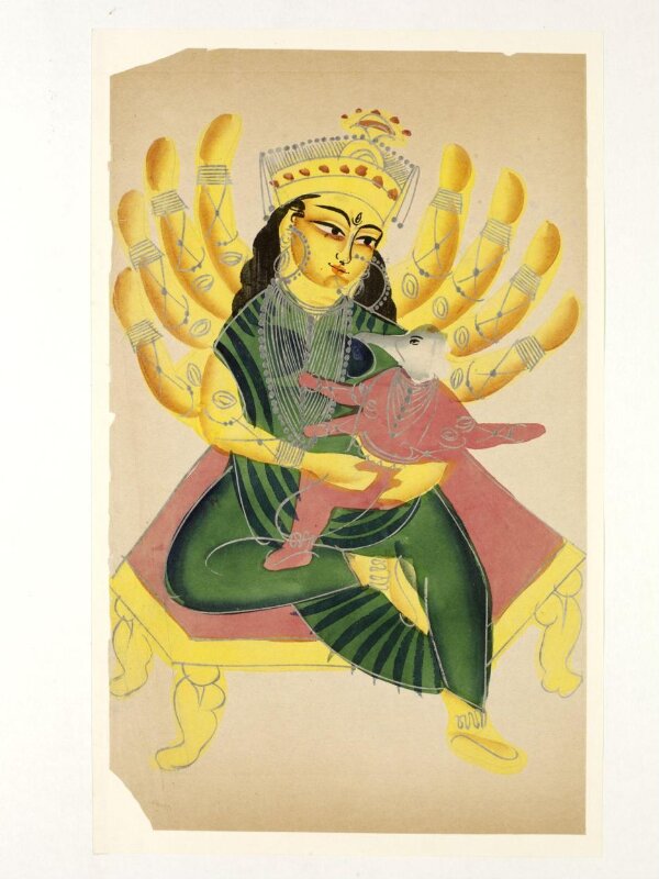 Durga and Ganesha