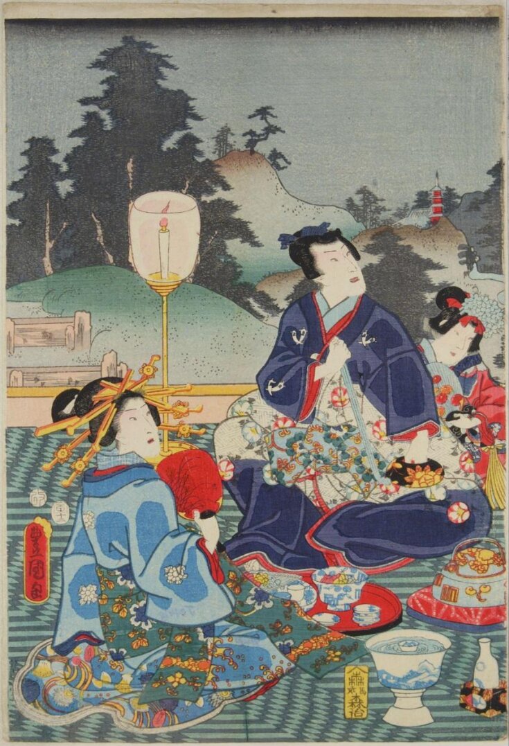 その他 BE@RBRICK Utagawa Kunisada Woodblock Print | Utagawa Kuniteru II | Utagawa Kunisada | V&A
