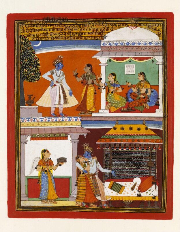 Krishna and Radha