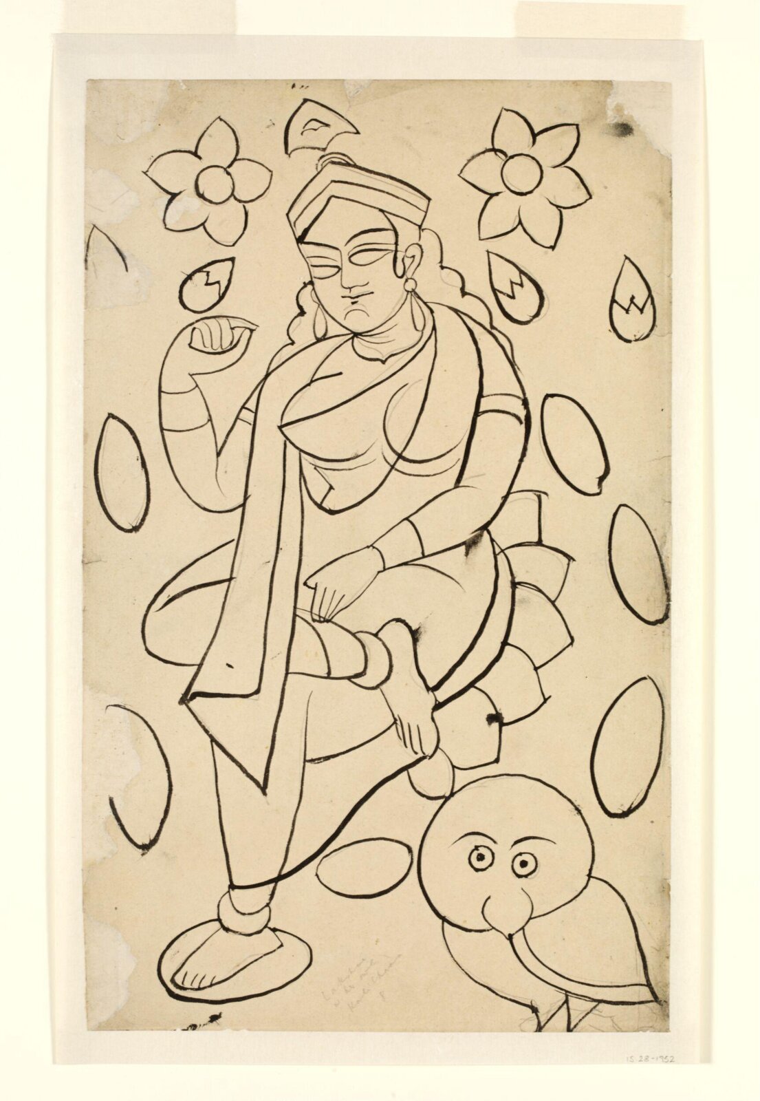 Lakshmi, Kali Charan Ghosh, ca. 1880