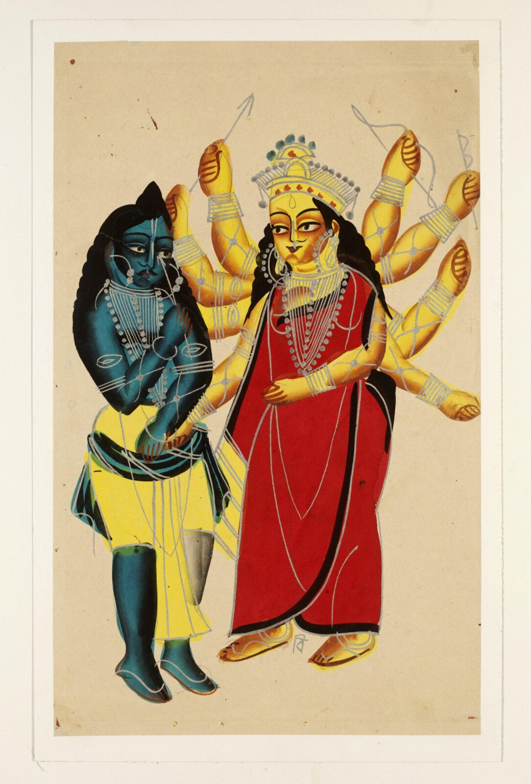 Rama and Durga, ca. 1885