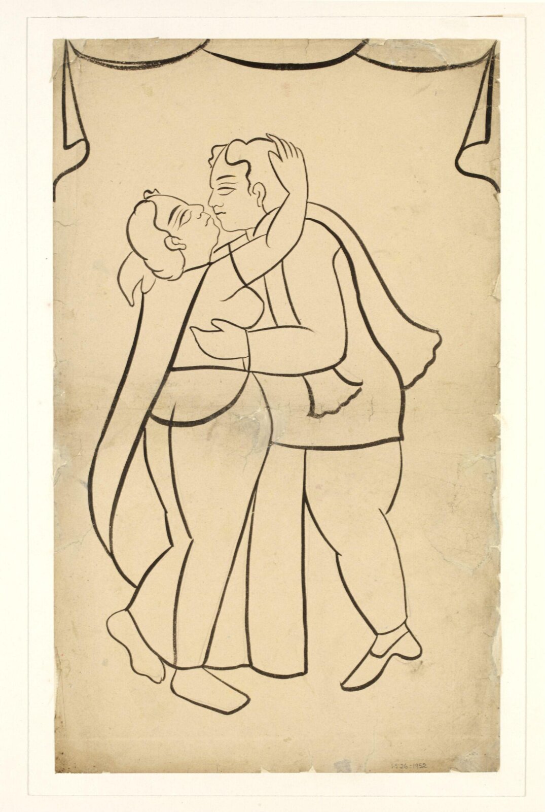 Drawing, Nibaran Chandra Ghosh, ca. 1880