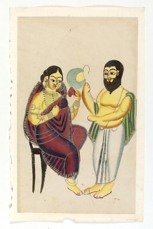 Elokeshi and Madhavchandra Giri (the Mahant)