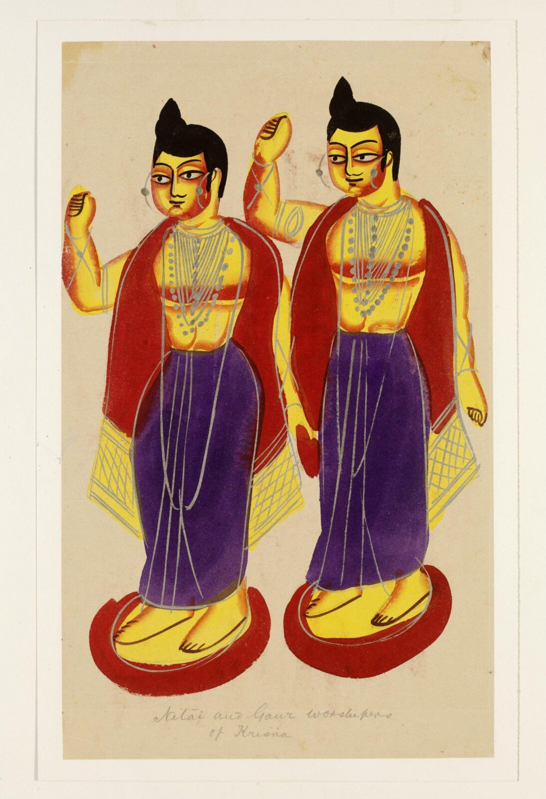 Nitai and Gaur, ca. 1885