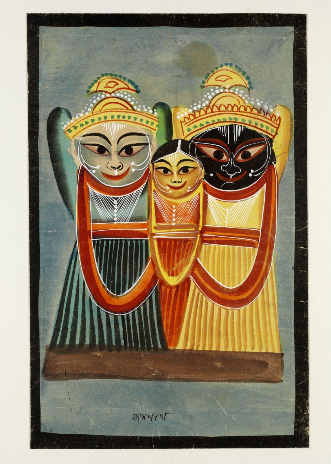 Balbhadra, Subhadra and Jagannatha, ca. 1885