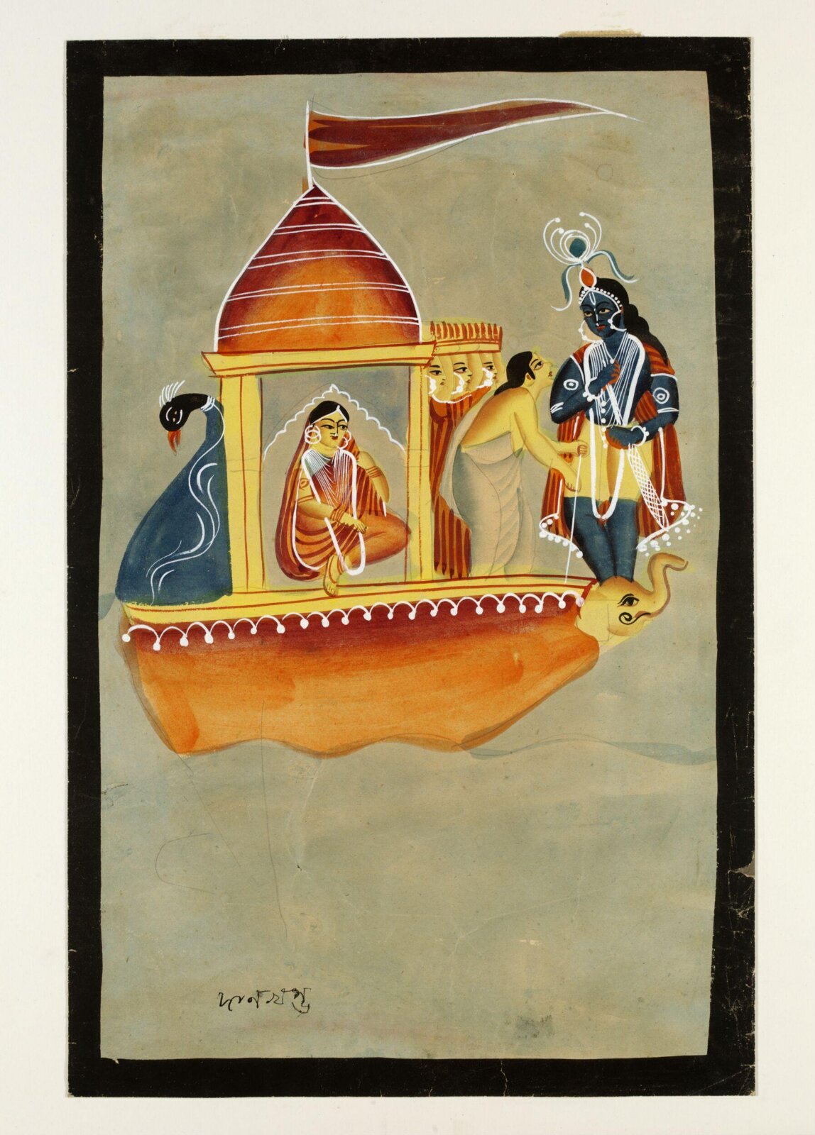 Krishna, ca. 1885