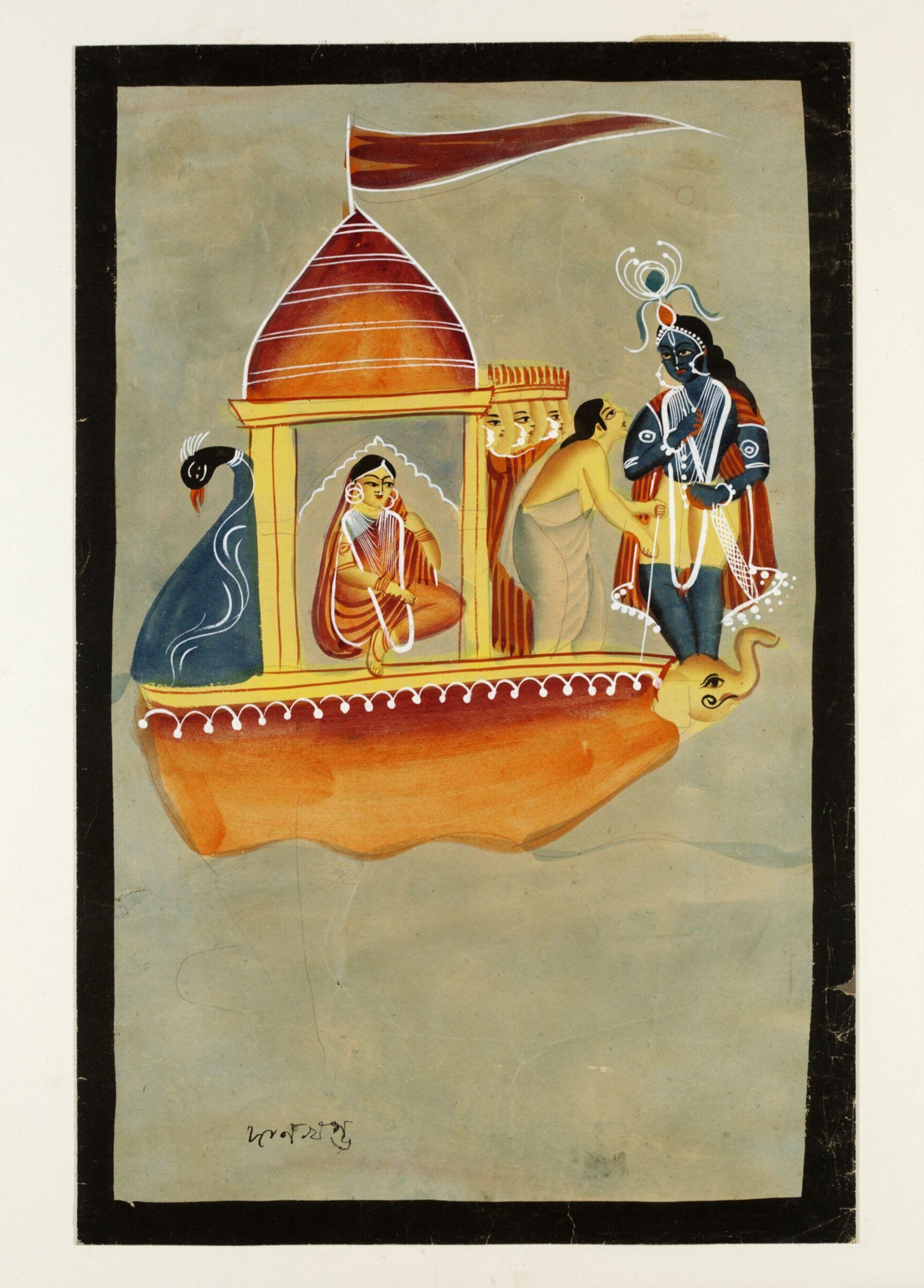 Krishna, ca. 1885