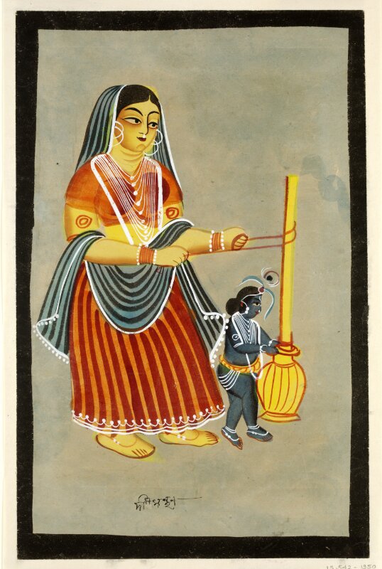 Jasoda and Krishna