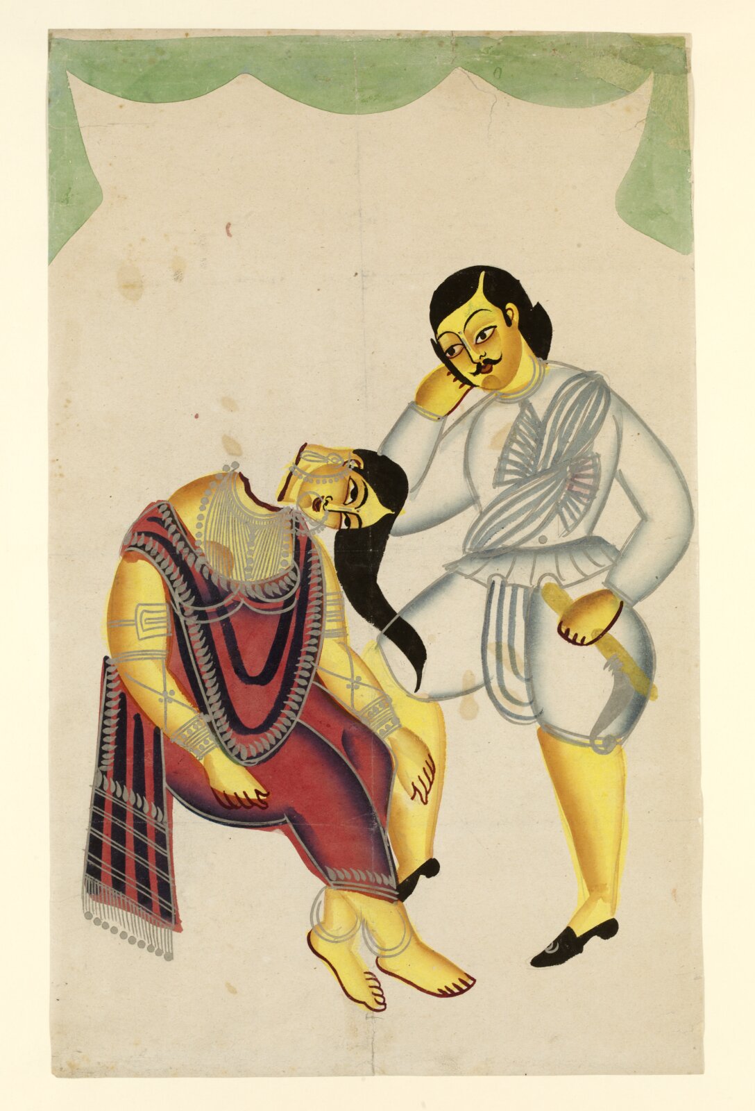 Nabin and Elokeshi, ca. 1875