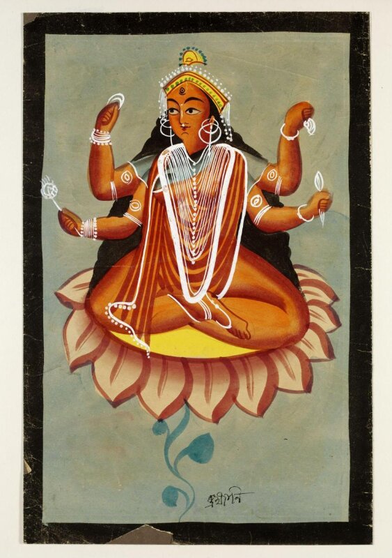 Saraswati as Brahma