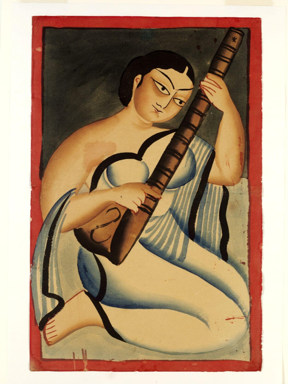 Painting, Nibaran Chandra Ghosh, ca. 1900