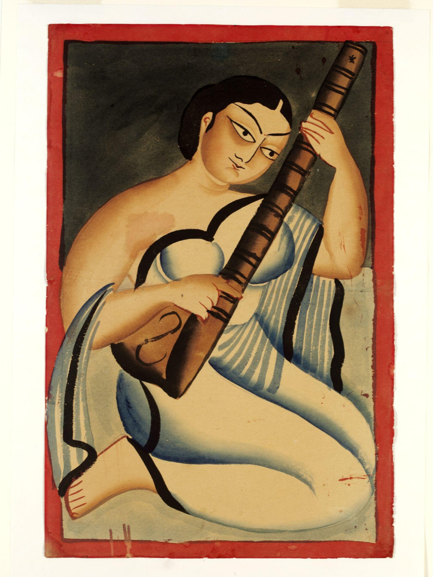 Painting, Nibaran Chandra Ghosh, ca. 1900