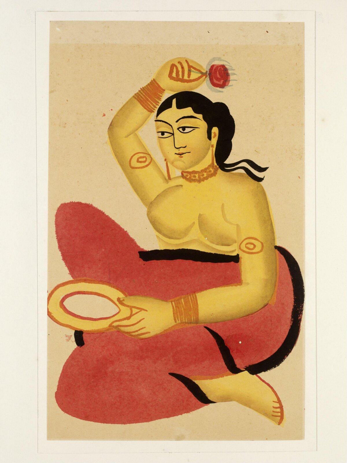 Drawing, Nibaran Chandra Ghosh, ca. 1900