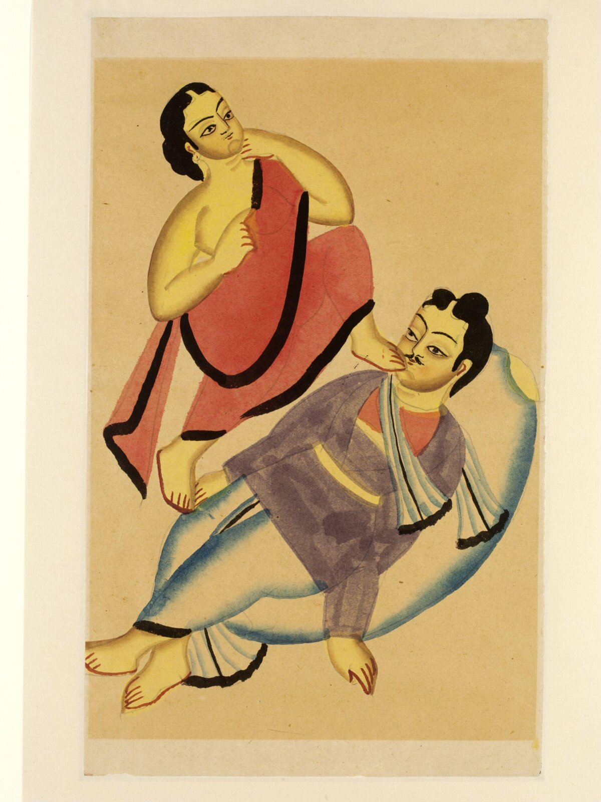 Drawing, Kali Charan Ghosh, ca. 1900