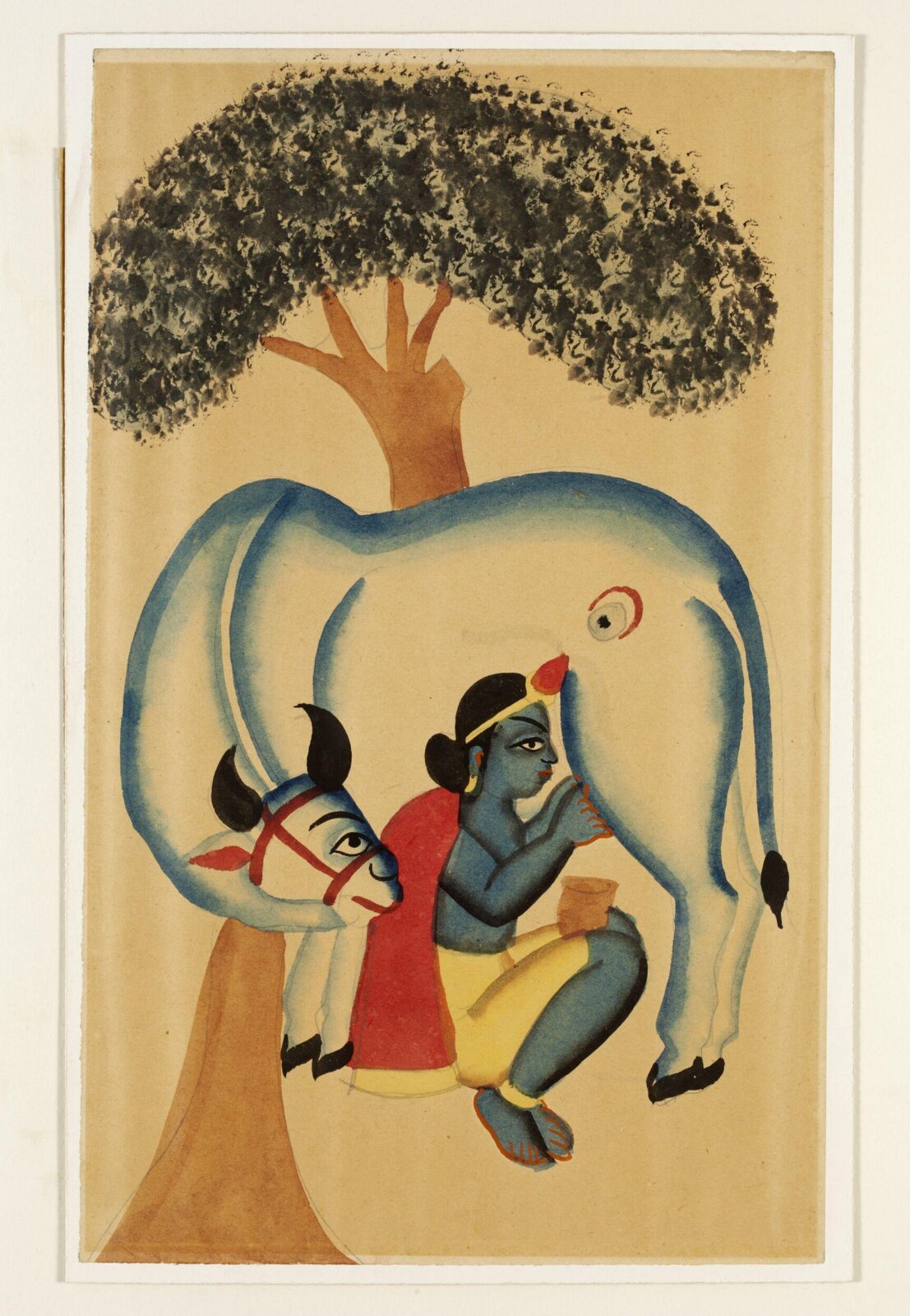 Painting, Nibaran Chandra Ghosh, ca. 1890