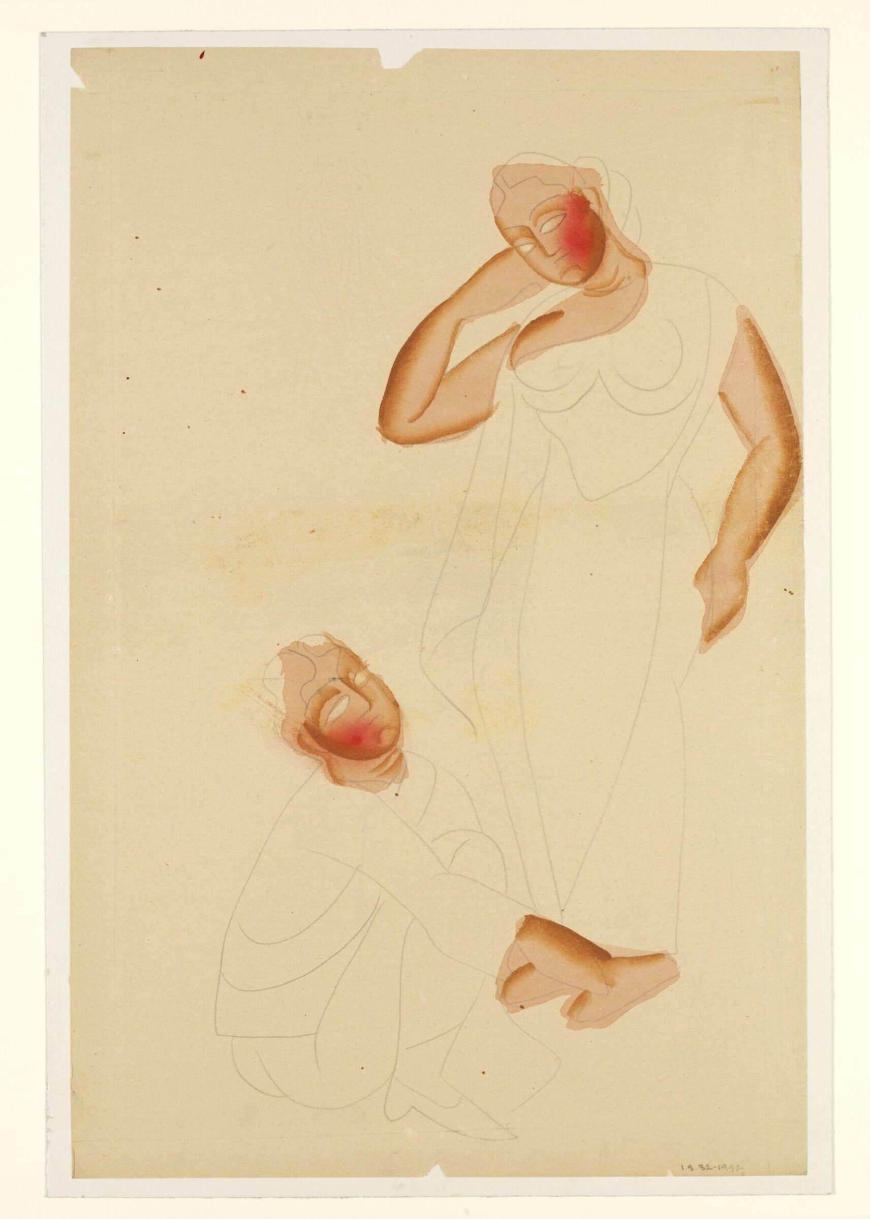 Drawing, Nibaran Chandra Ghosh, ca. 1900