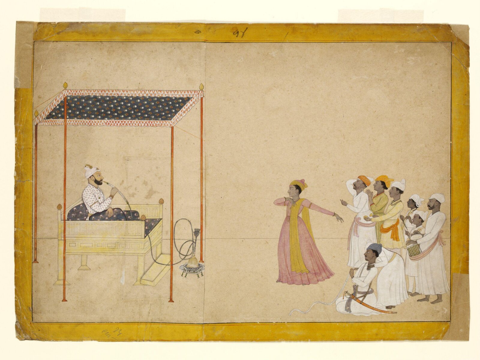 Raja Balwant Singh, Nainsukh, ca. 1750