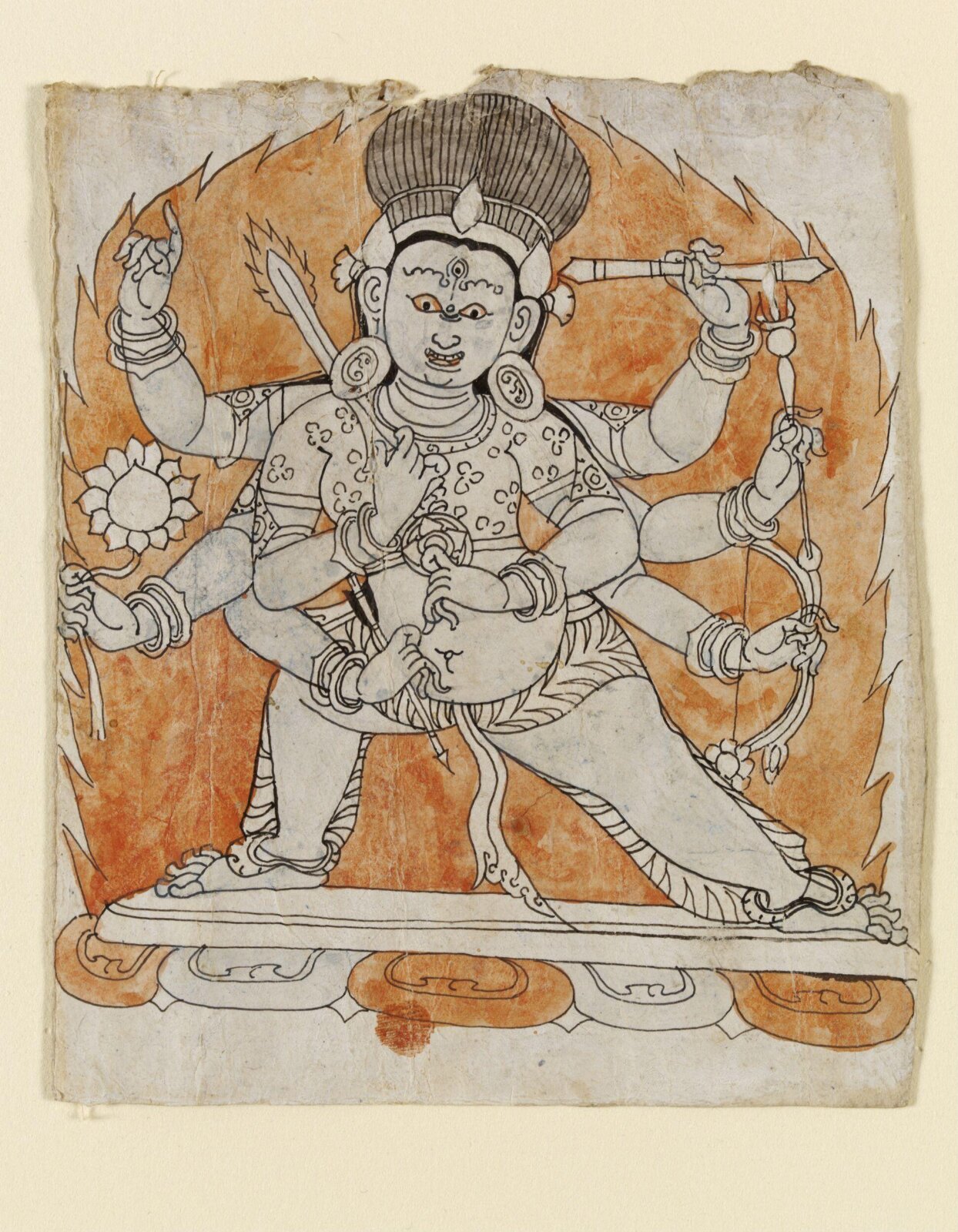 Drawing, ca. 13th century