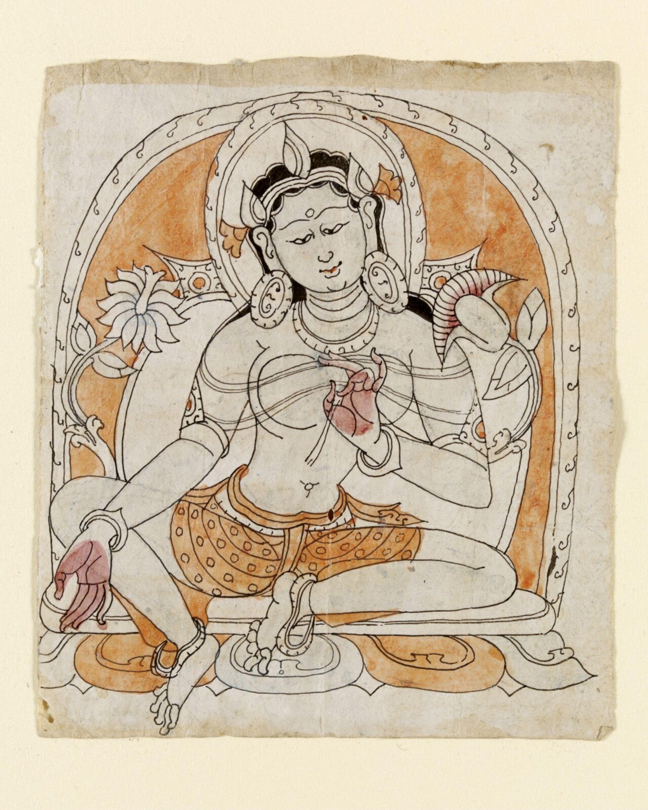 Drawing, ca. 13th century