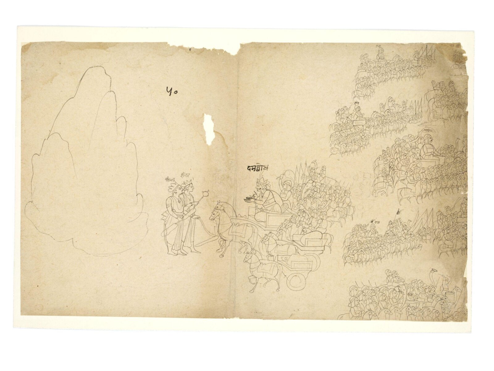 Drawing, mid 19th century