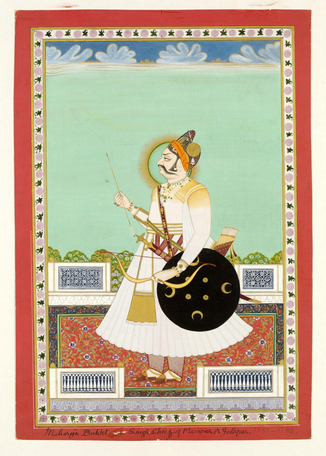 Maharaja Bakht Singh, ca. 1890