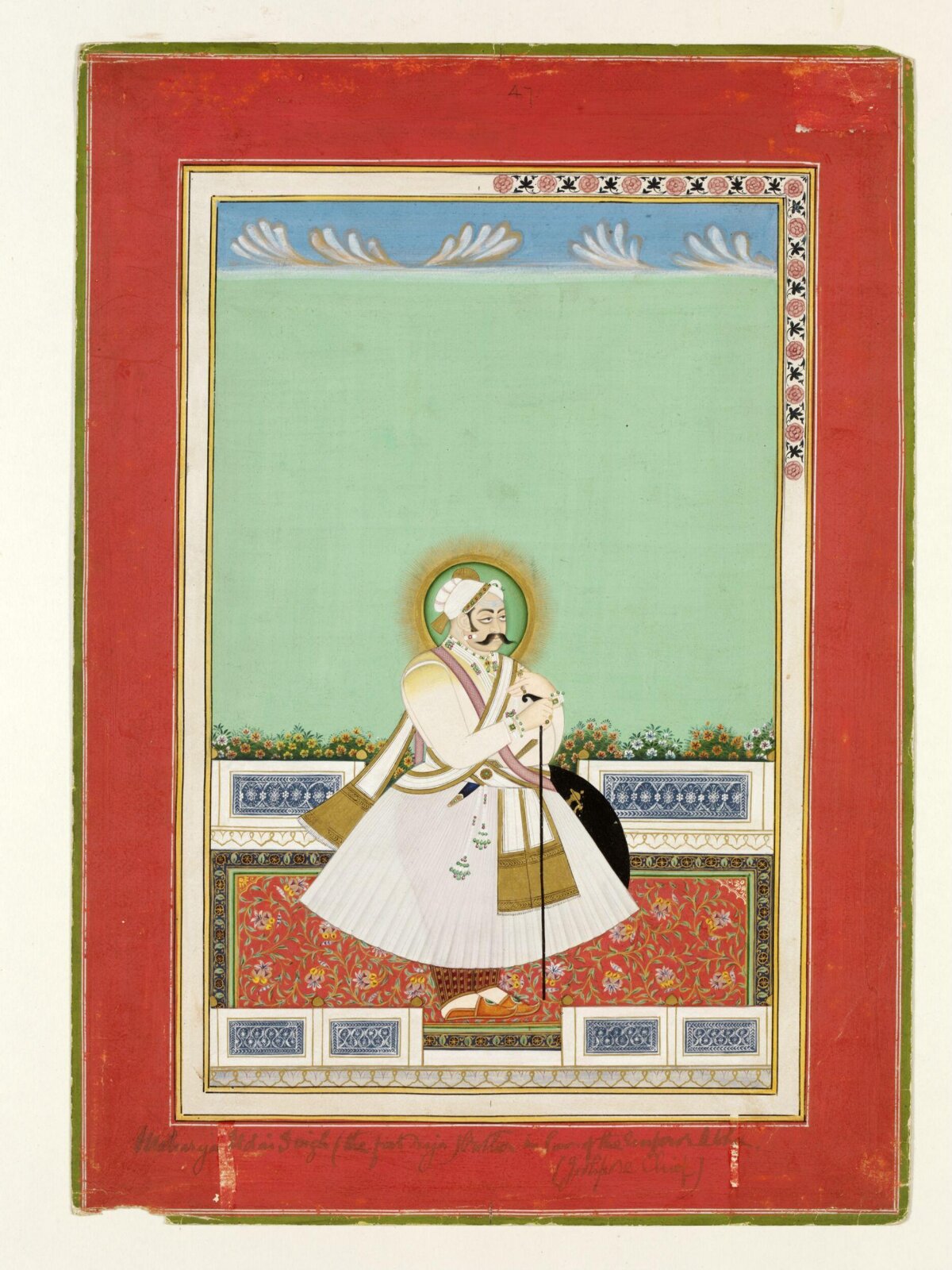 Raja Udai Singh, ca. 1890