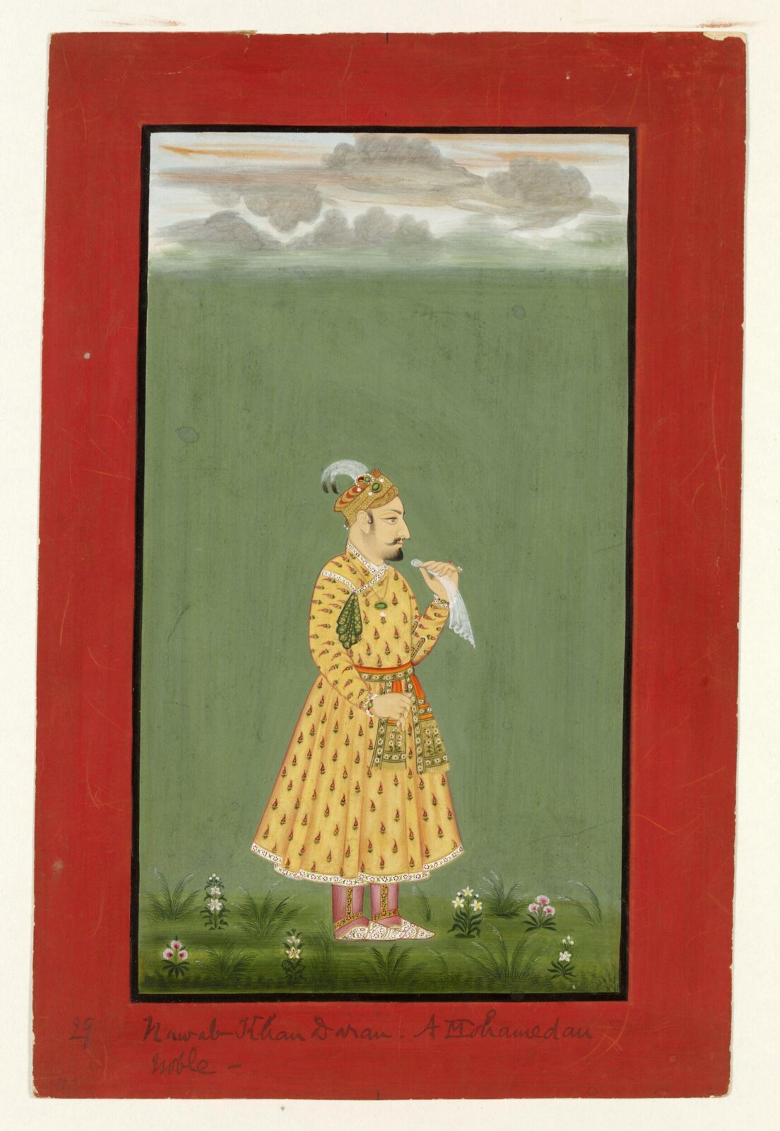 Nawab Khan Dawar Khan, Nandalal, ca. 1890