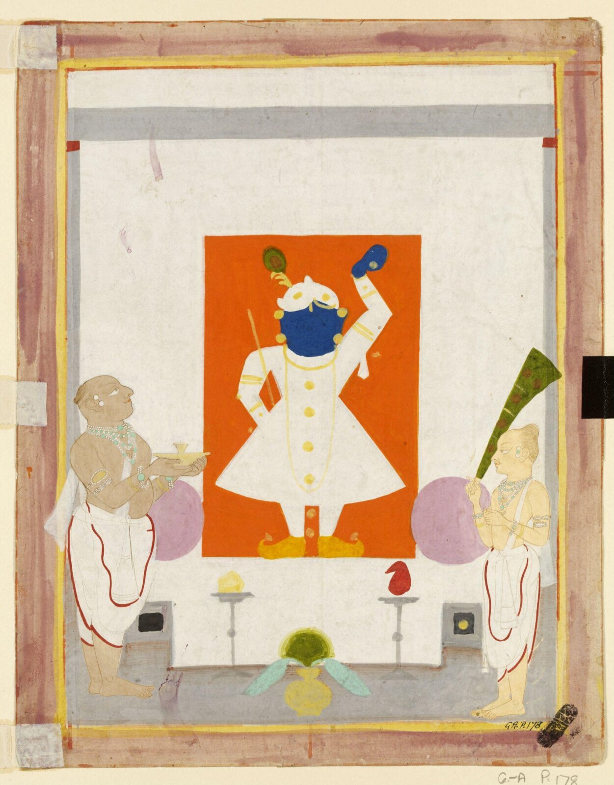 Sri Nathji, mid 19th century