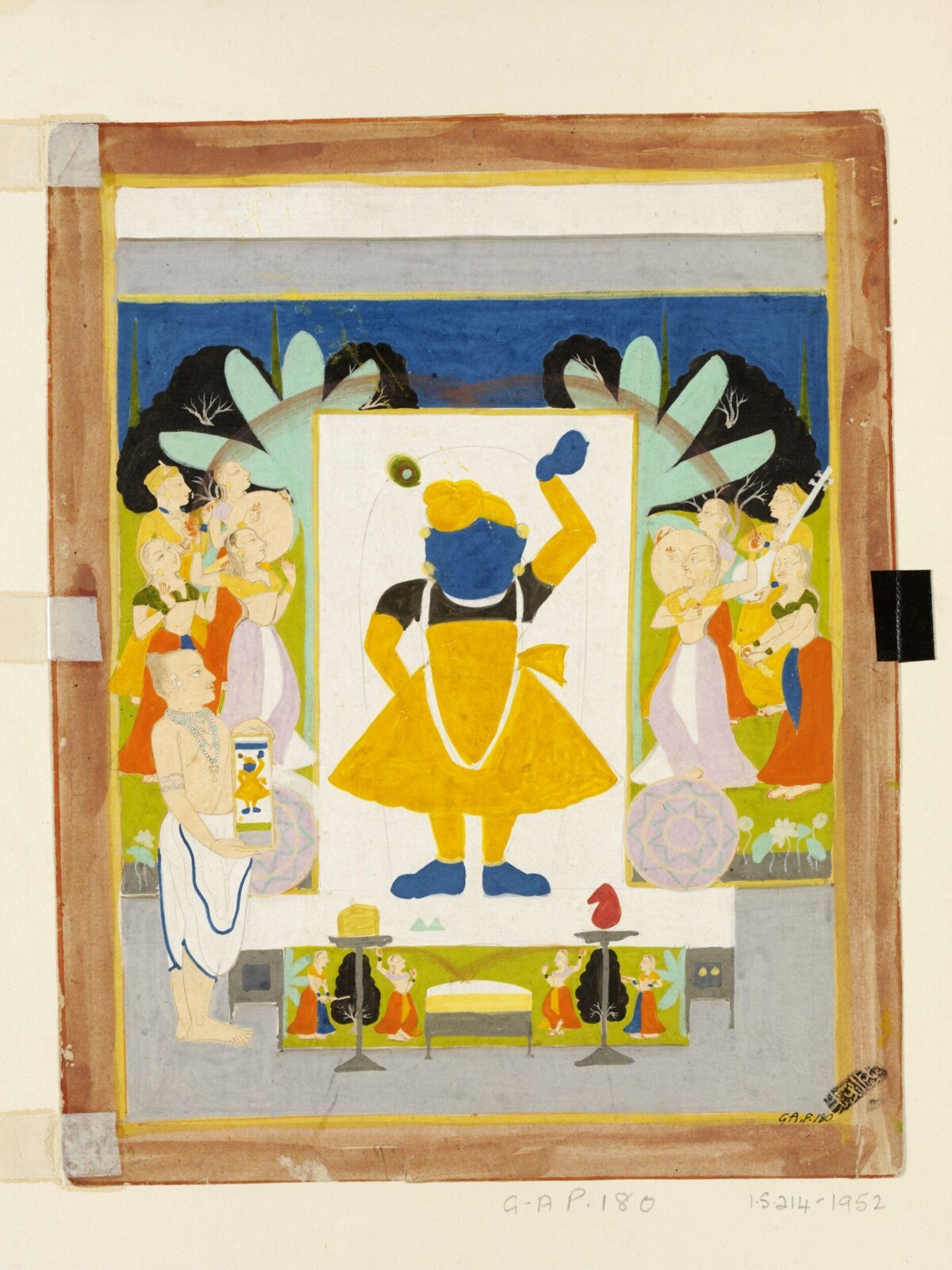 Sri Nathji, mid 19th century