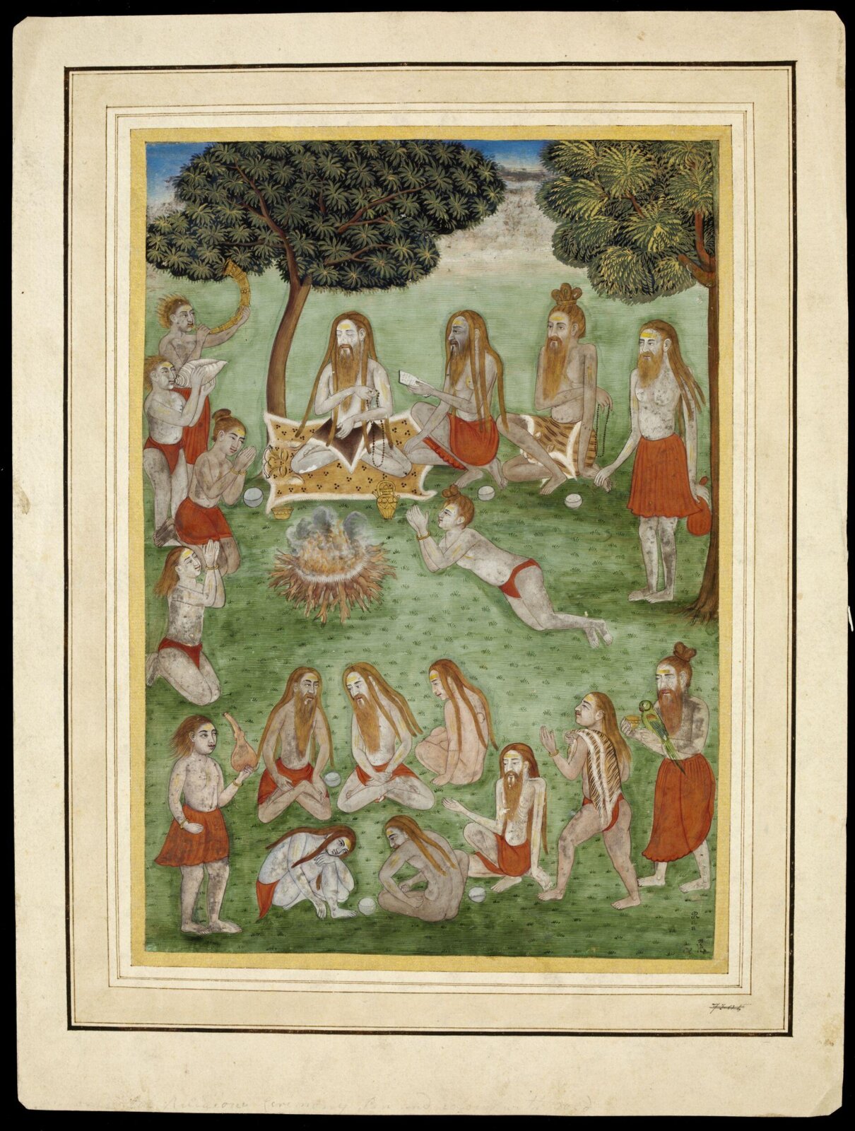 Painting, second half 18th century