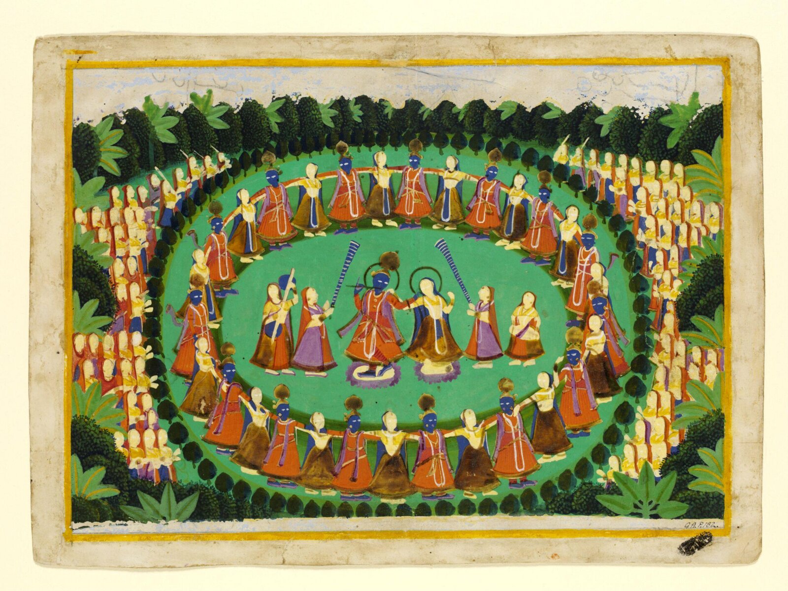 Krishna, mid 19th century