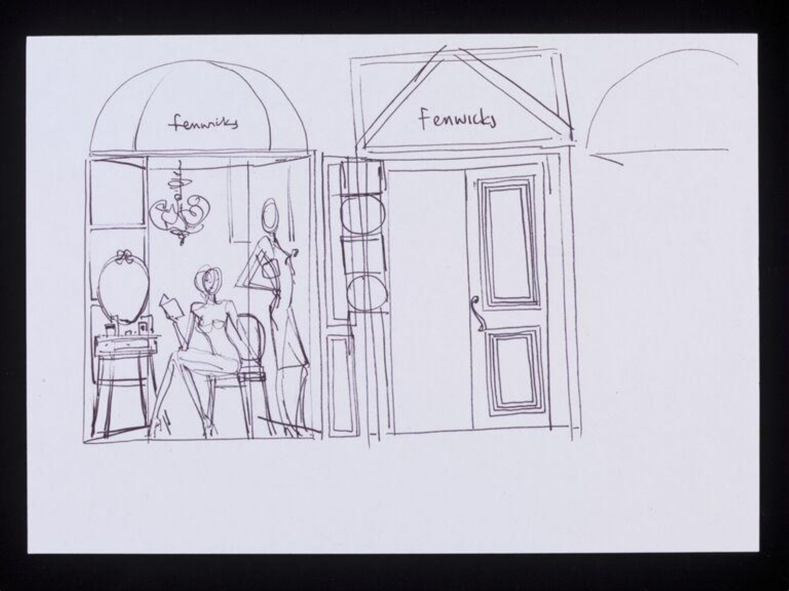 Drawing, Jason Brooks, late 20th-early 21st century