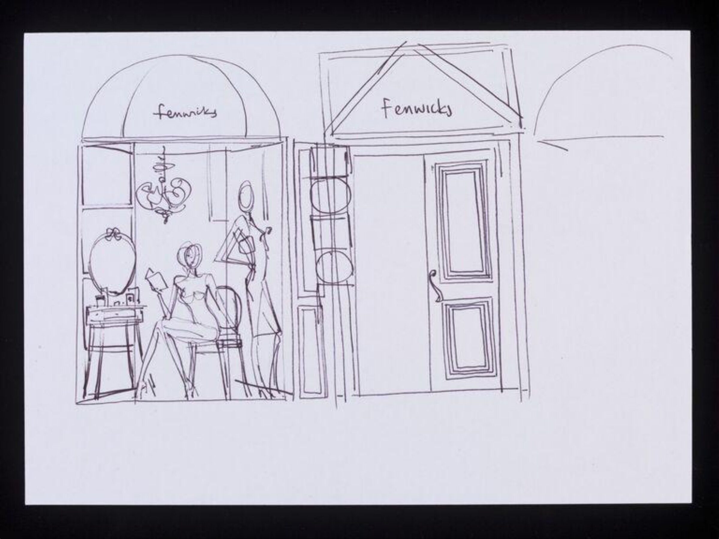 Drawing, Jason Brooks, late 20th-early 21st century
