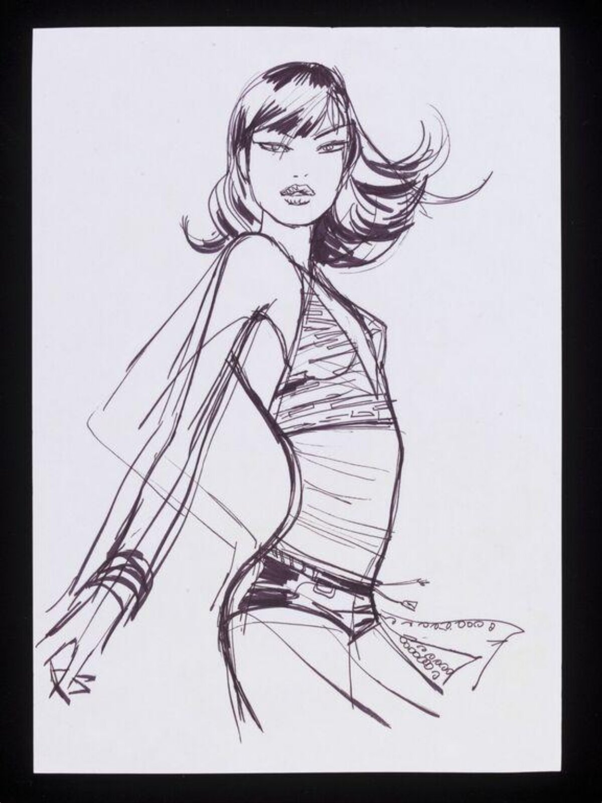 Drawing, Jason Brooks, late 20th-early 21st century