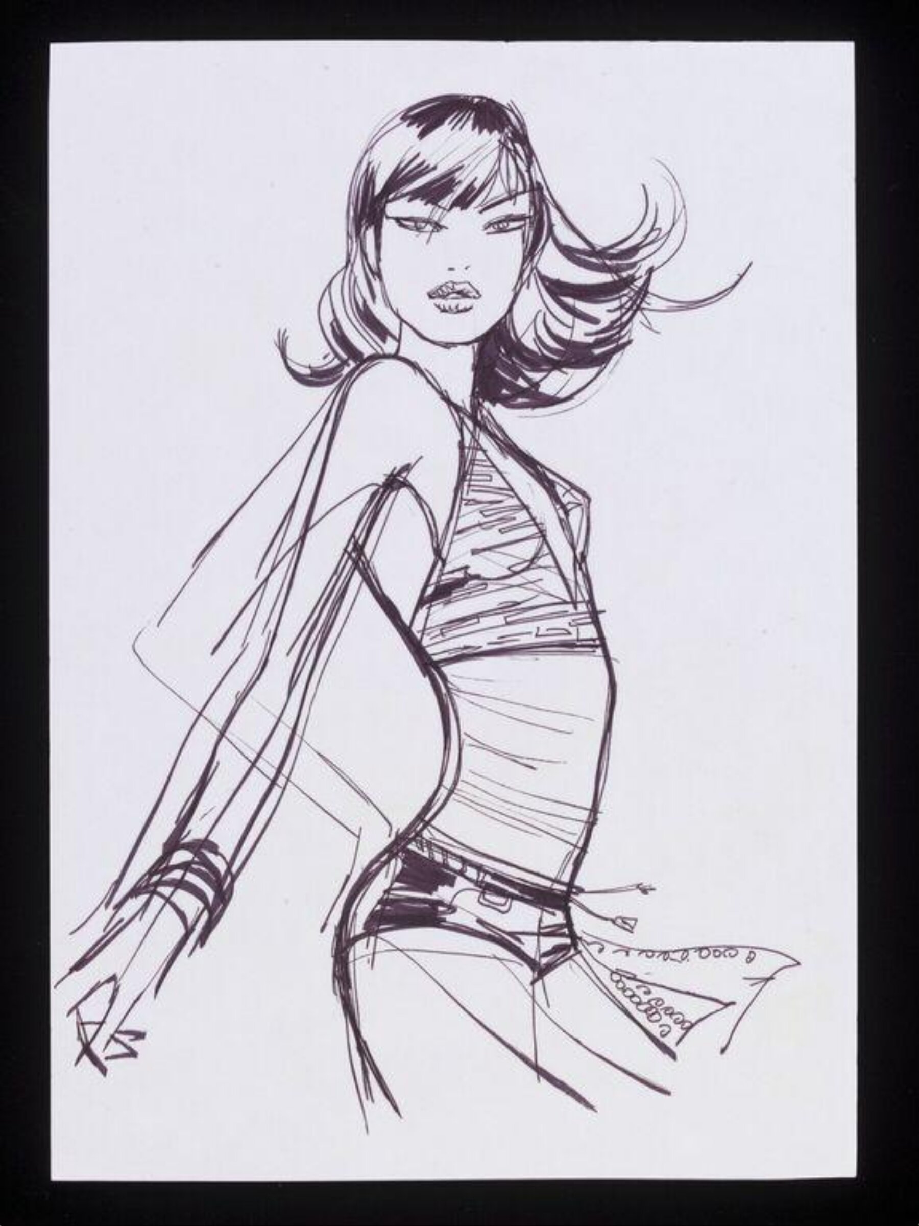 Drawing, Jason Brooks, late 20th-early 21st century