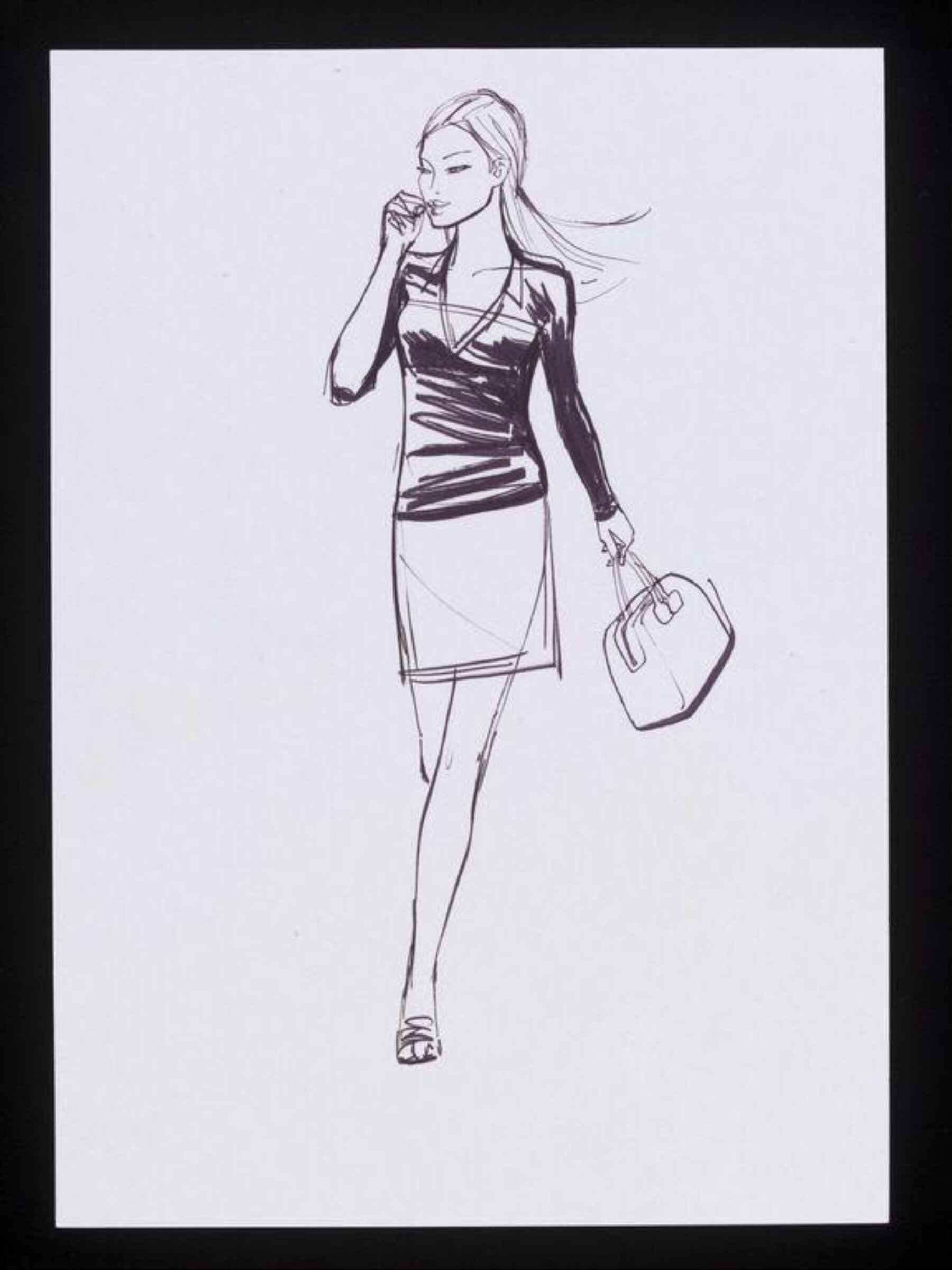 Drawing, Jason Brooks, late 20th-early 21st century