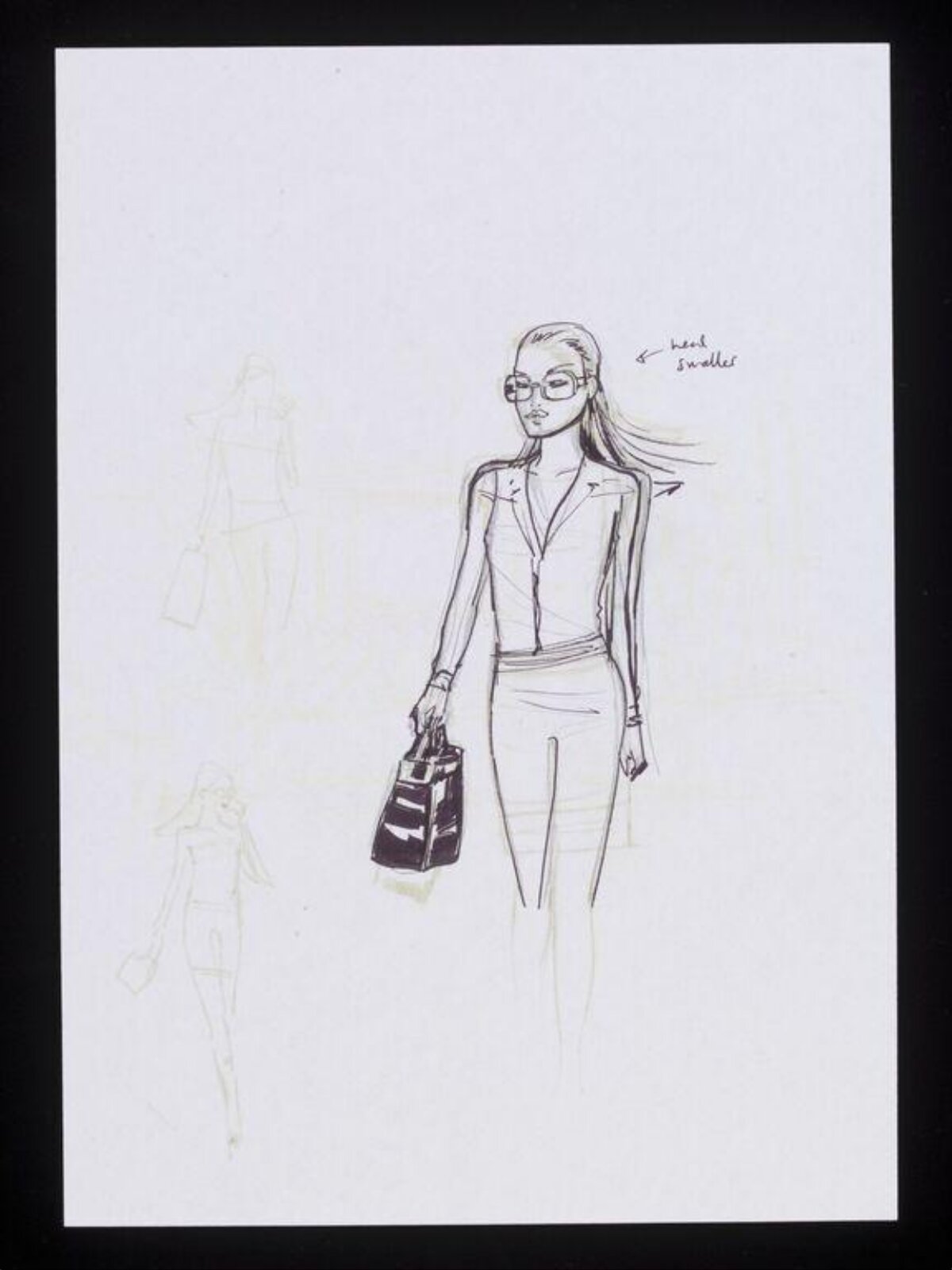 Drawing, Jason Brooks, late 20th-early 21st century