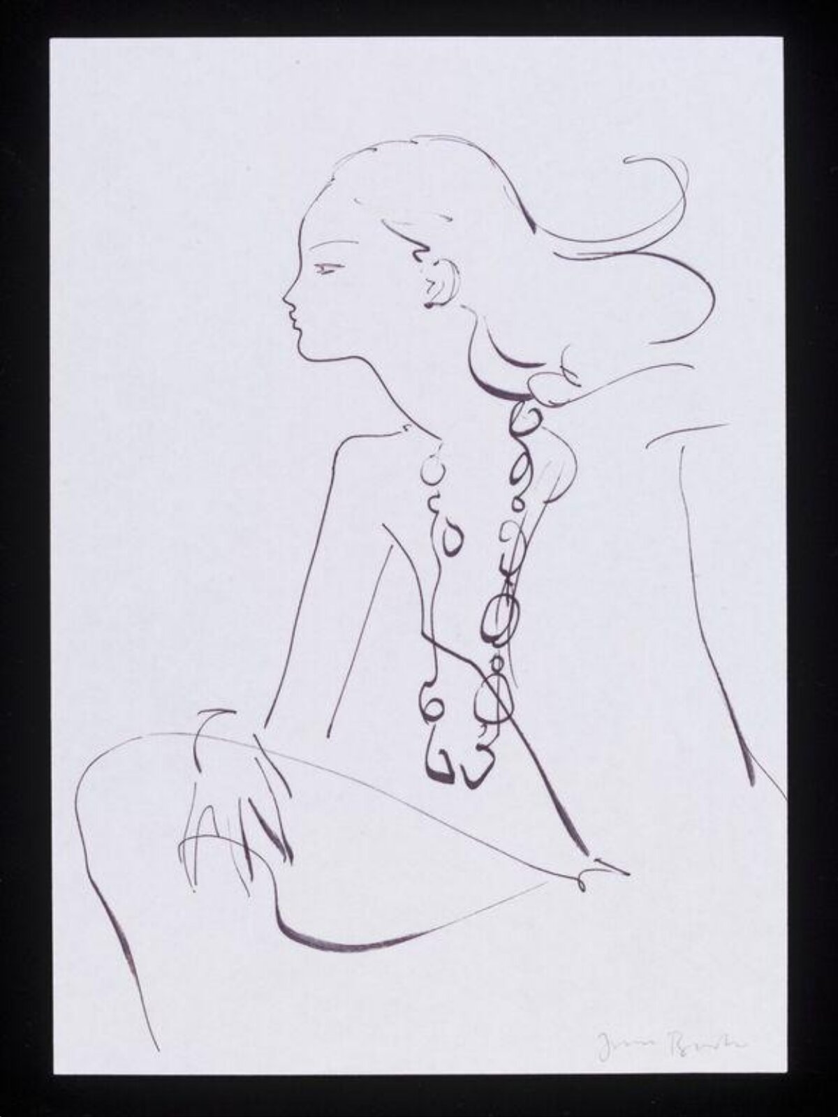Drawing, Jason Brooks, late 20th-early 21st century