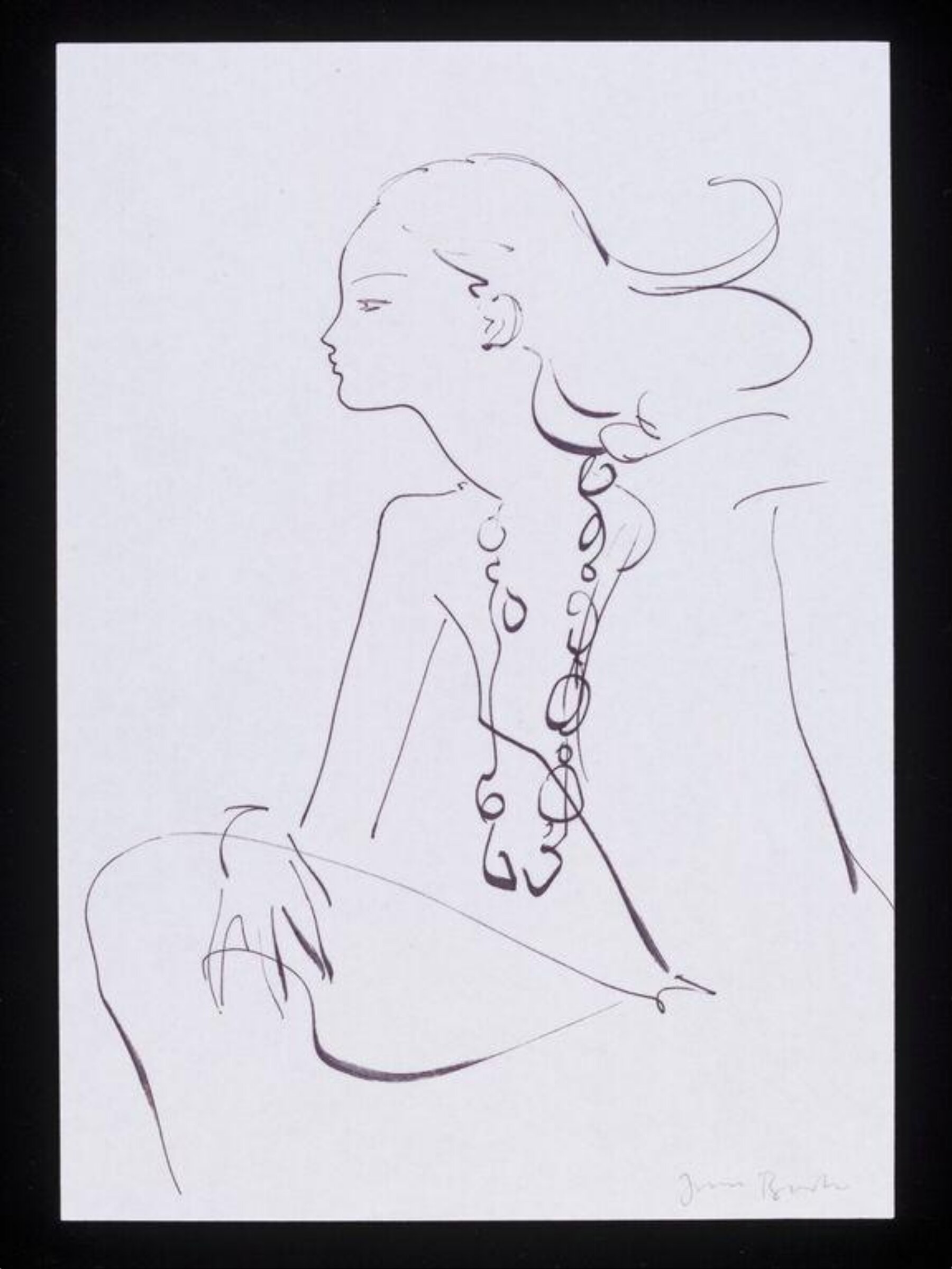 Drawing, Jason Brooks, late 20th-early 21st century