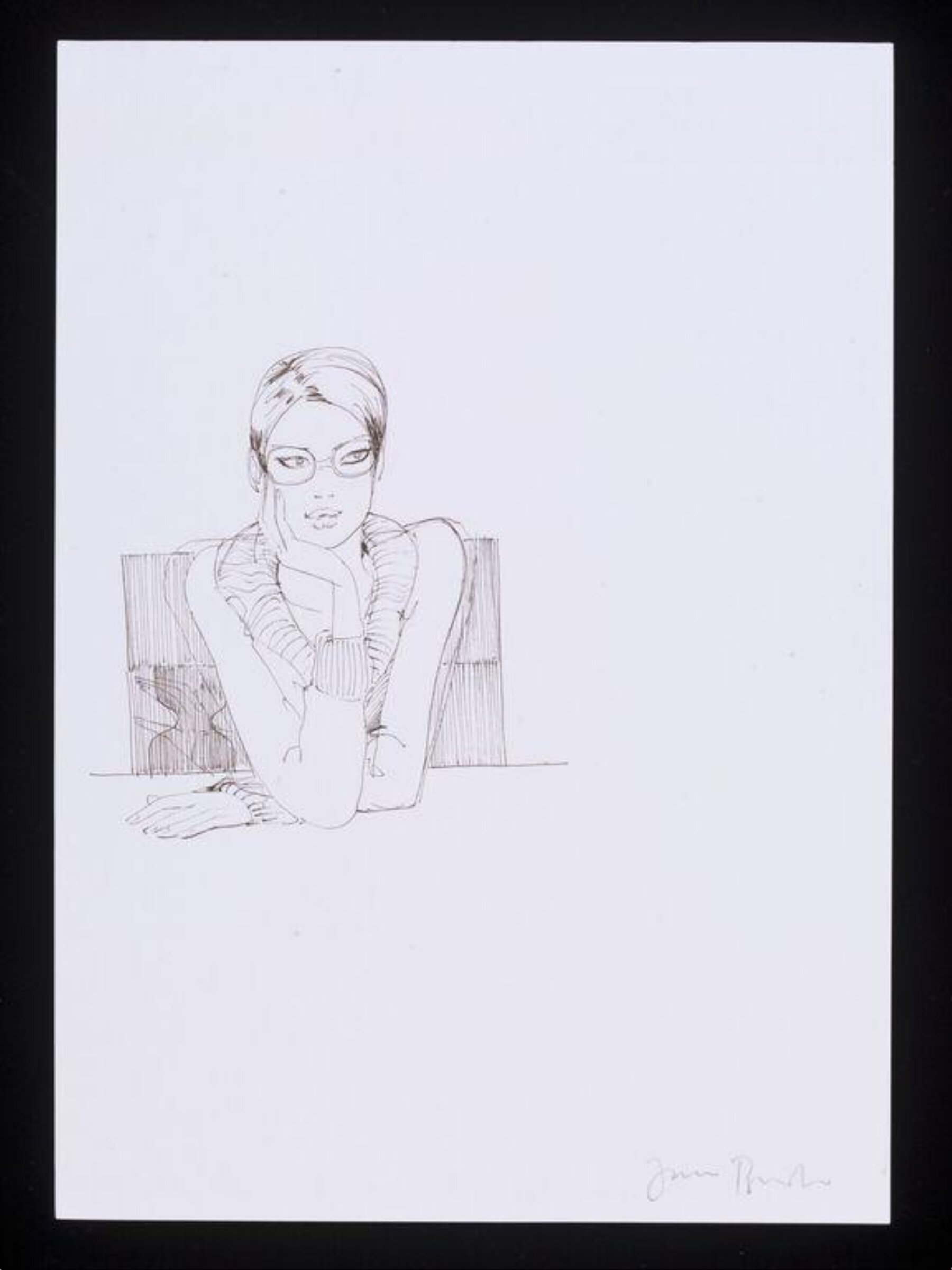 Drawing, Jason Brooks, late 20th-early 21st century