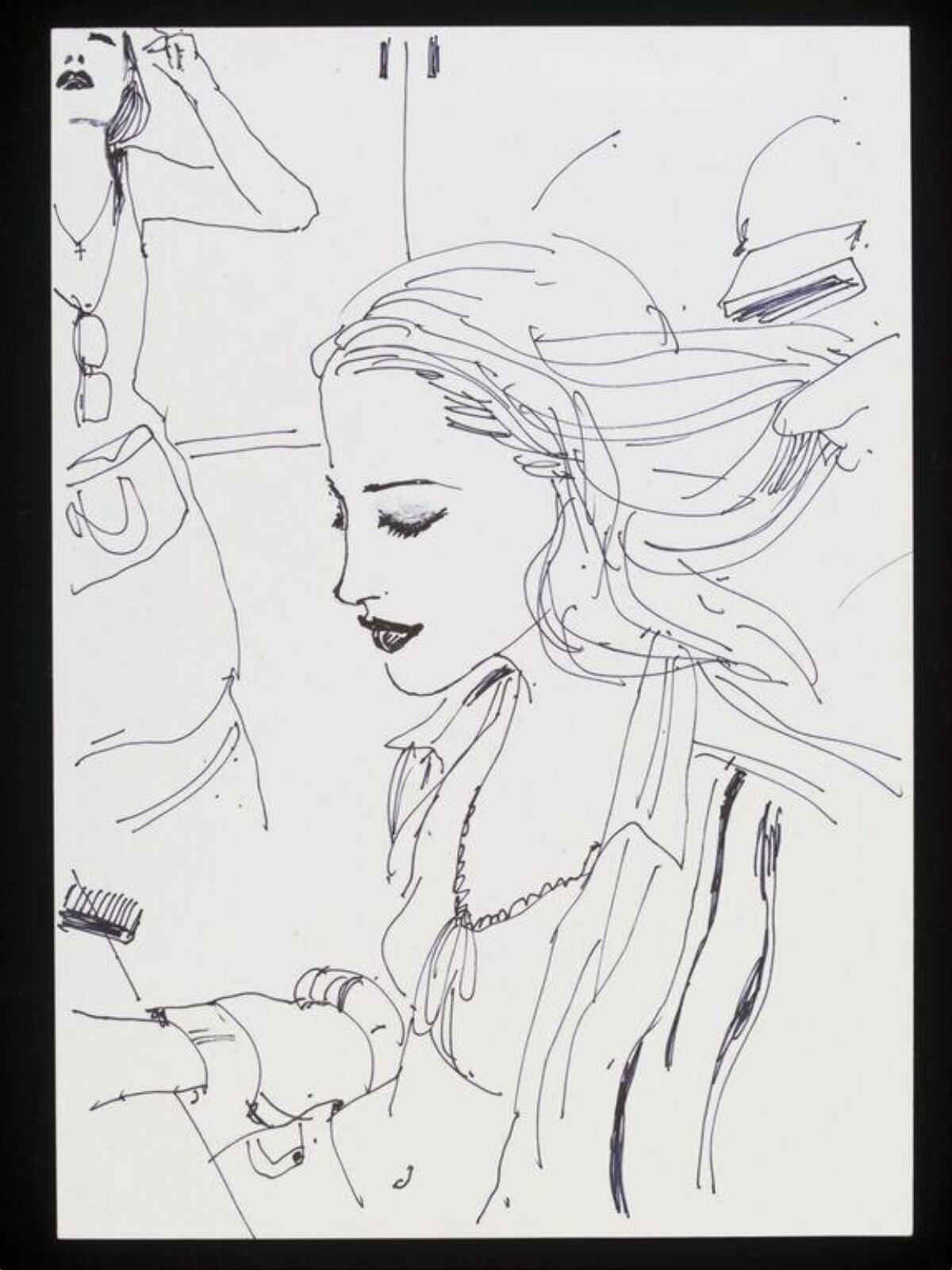 Drawing, Jason Brooks, late 20th-early 21st century