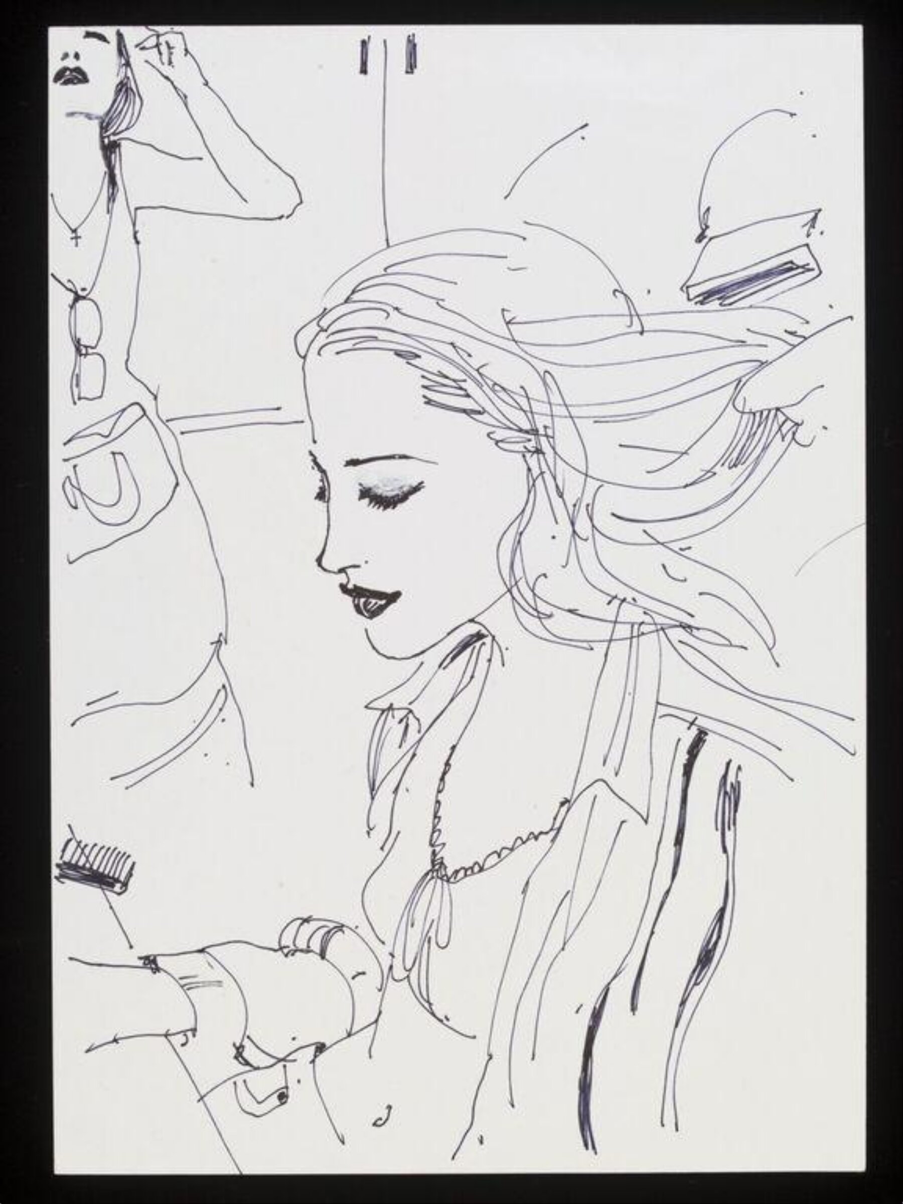 Drawing, Jason Brooks, late 20th-early 21st century