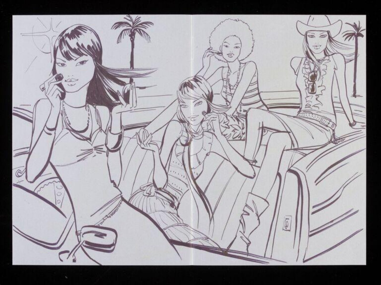 Drawing, Jason Brooks, late 20th-early 21st century