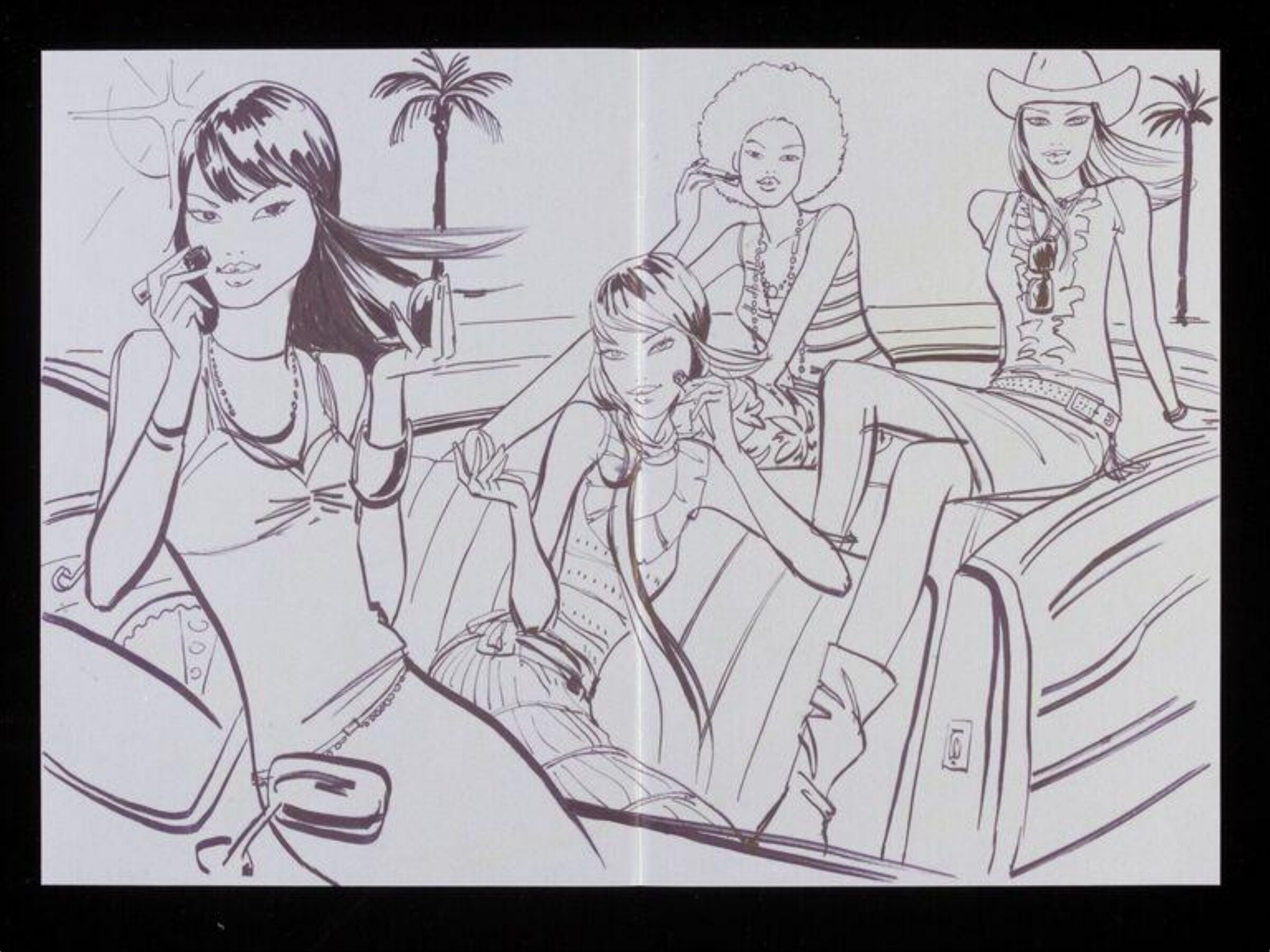 Drawing, Jason Brooks, late 20th-early 21st century